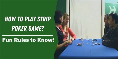 strip card games|How to Play Strip Poker (with Pictures) .